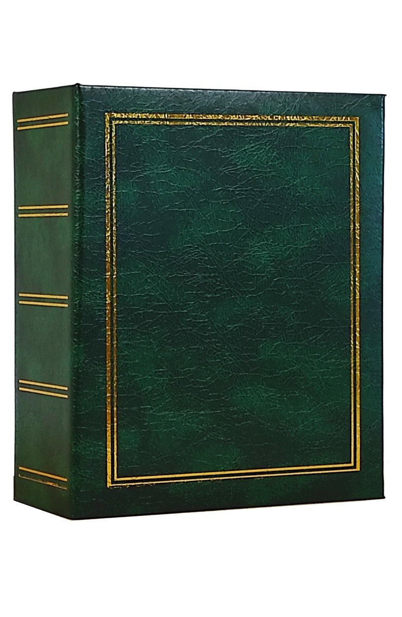 ALBUM kieszeniowy do zdjęć 10x15 cm wsuwane, 304 zdjęcia CLASSIC zielony