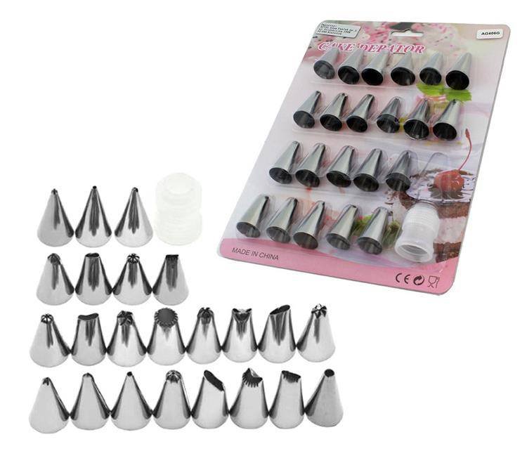 Home Appliances Home Appliances AG406G TYLKI CUKIERNICZE DO DEKORACJI CIAST 23szt V31AC-AG406G