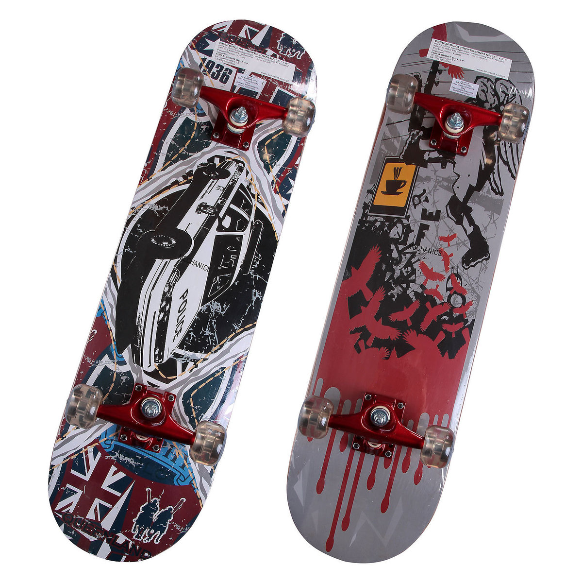 Deskorolka klasyczna profesjonalna 79cm deska klon