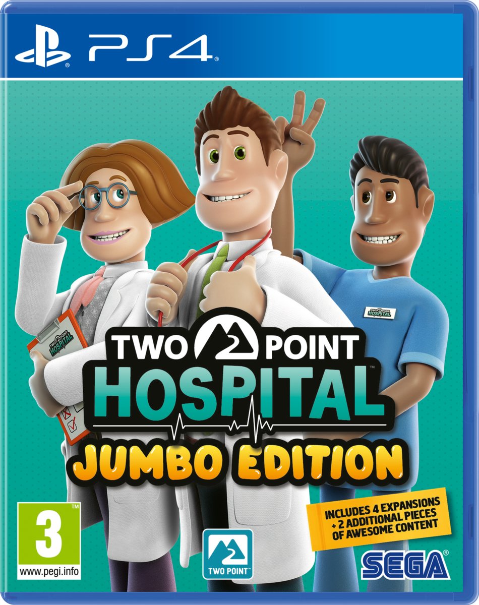Two Point Hospital Jumbo Edition GRA PS4