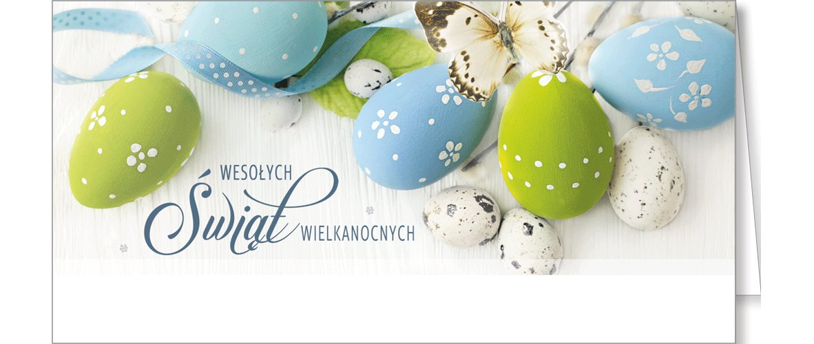 Kartki wielkanocne bez życzeń LZW-BT 31