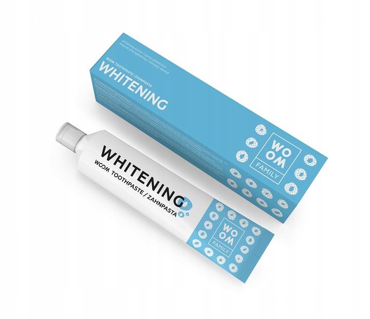 WOOM WOOM Family Whitening 75 ml  delikatne wybielanie 3430