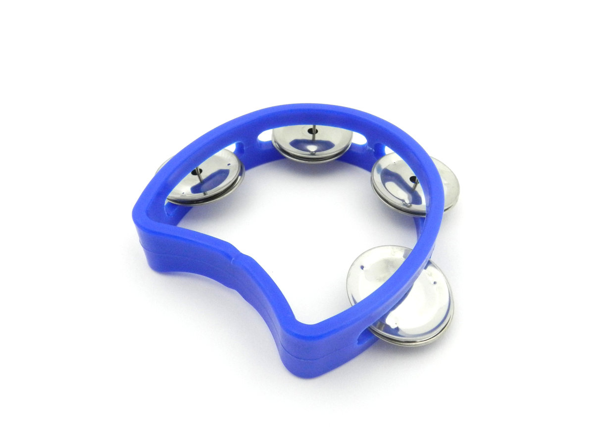 Tamburyno - Kids plastikowe niebieskie MTTW4/Muzo