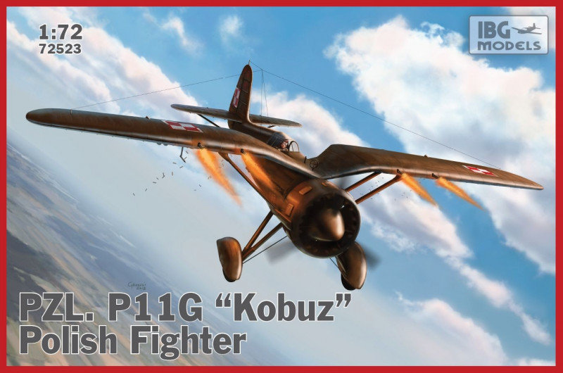 Ibg Model plastikowy PZL P.11g Kobuz