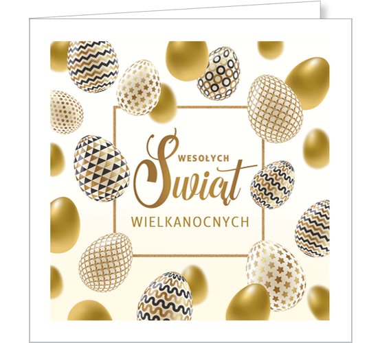 Kartka Wielkanocna bez życzeń SW-BT 30