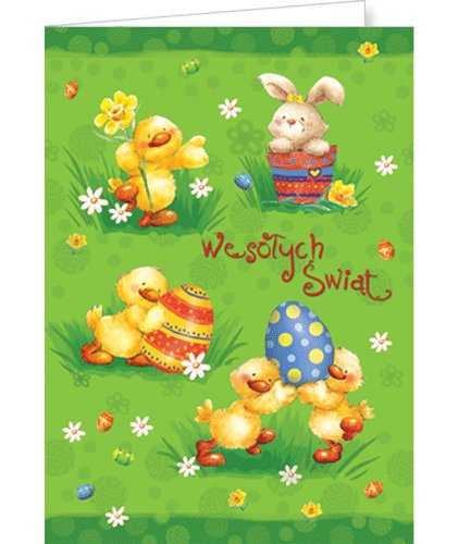 Karnet na Wielkanoc bez życzeń  PBW-BT 19