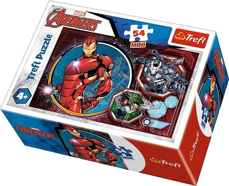 Trefl Puzzle 54 mini Bohaterowie The Avengers 3