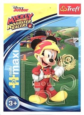 Puzzle miniMaxi 20 el. Wyścigi terenowe 4 Trefl