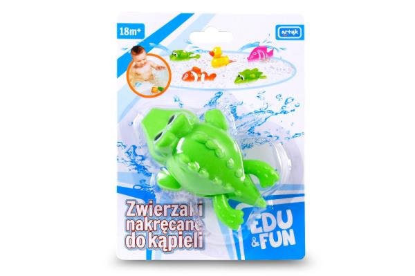 Artyk Zabawka do wody Zielony Krokodylek Edu&Fun