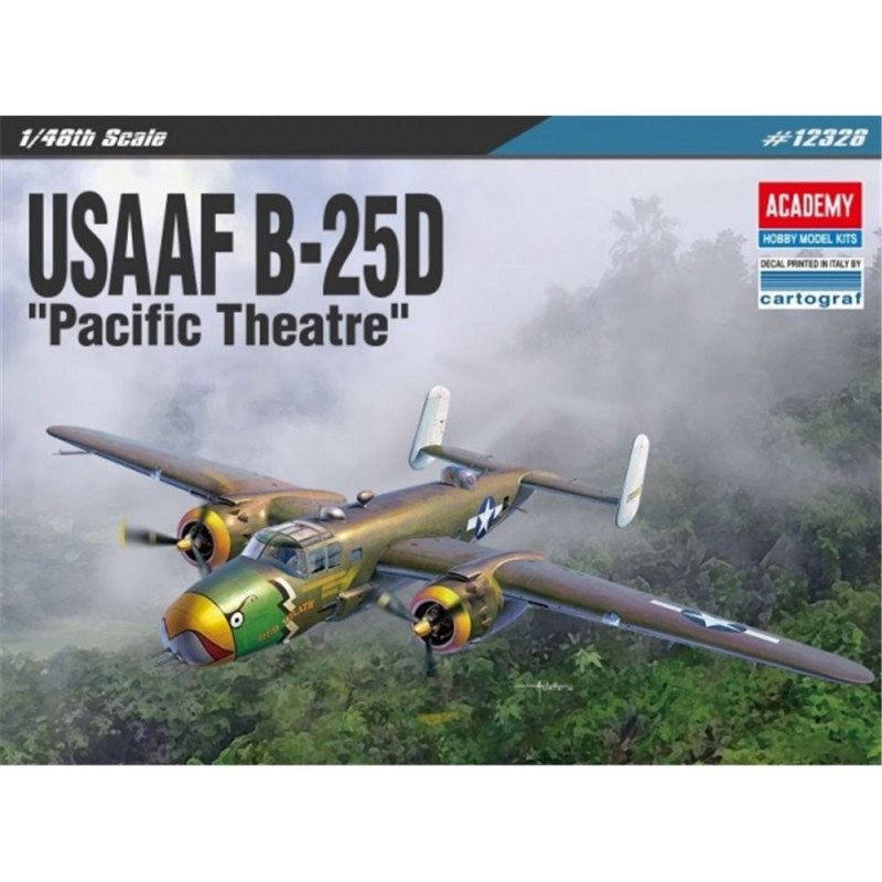 Academy Model do sklejania USAAF B-25D Pacific Theatre