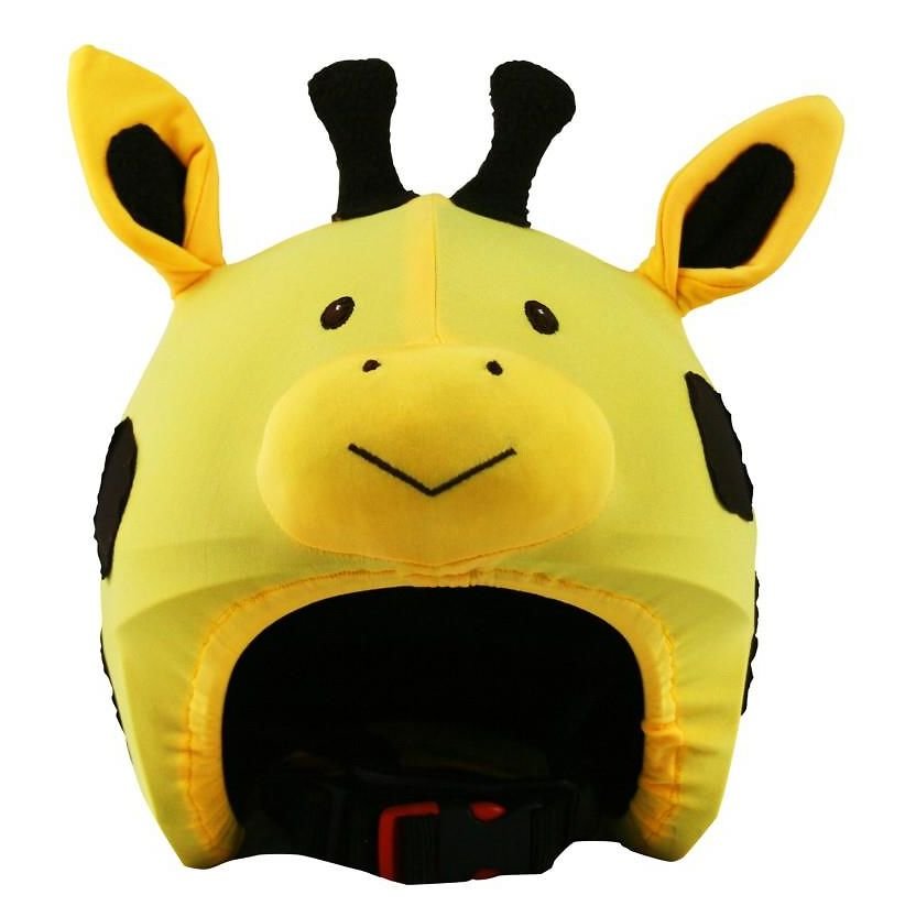 COOLCASC Nakładka na kask COOLCASC Giraffe żółta 54