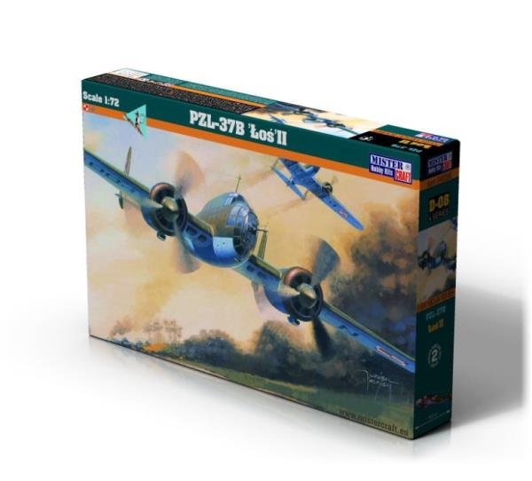 Mistercraft MISTERCRAFT  PZL P-37B Łoś II D08