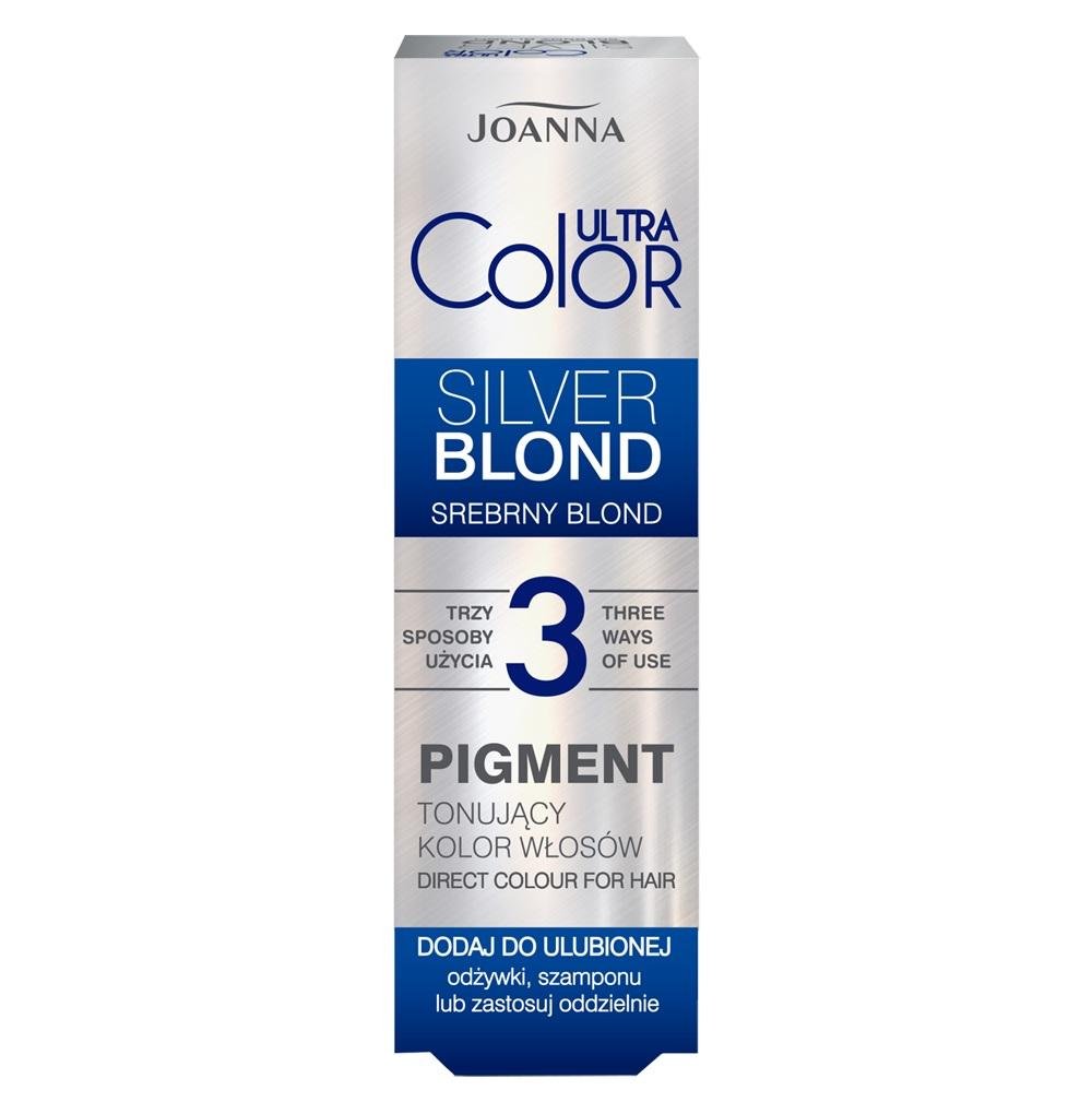 Joanna Ultra Pigment Tonujący Srebrny Blond 100 ML