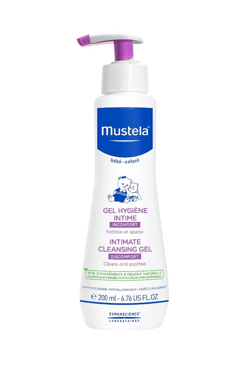 Mustela Bébé żel do mycia dla dzieci i niemowląt do higieny intymnej 200 ml