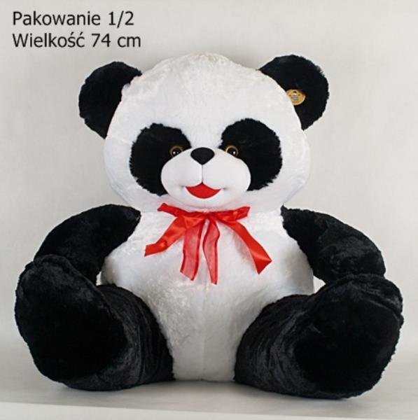Deef Panda z kokardą XXL 03458