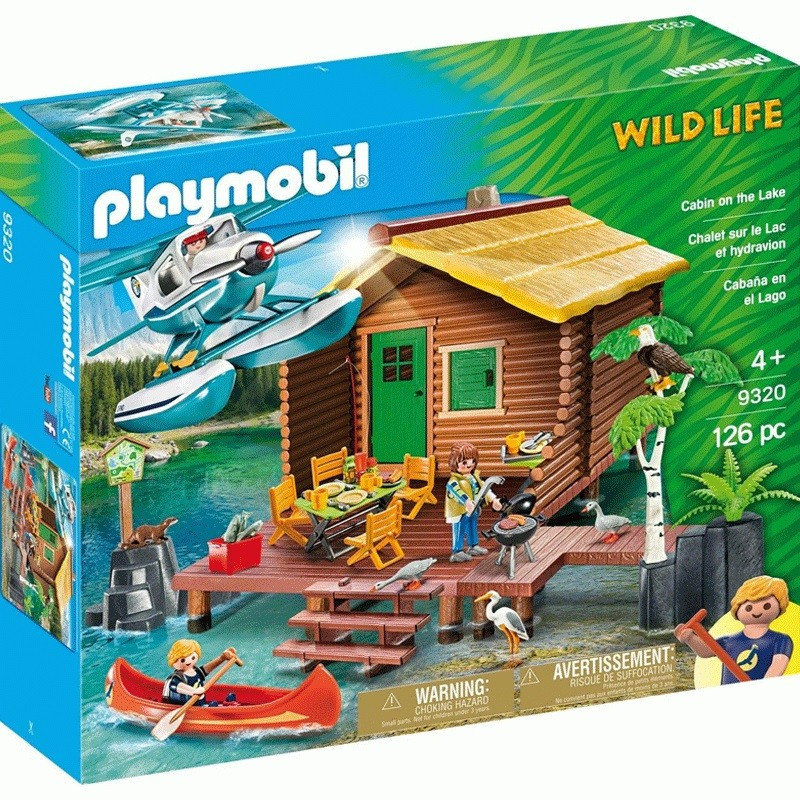 Playmobil WILD LIFE URLOP W DOMKU NAD JEZIOREM 9320