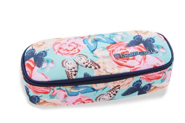CoolPack Usztywniany piórnik szkolny Campus Butterflies B62127