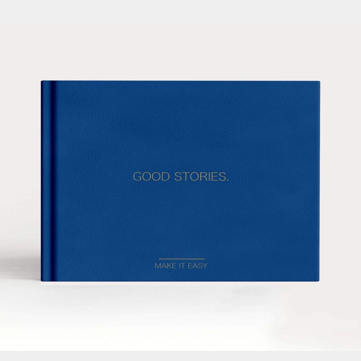 Album na zdjęcia wklejane – Navy Blue, elegancki, niebieski