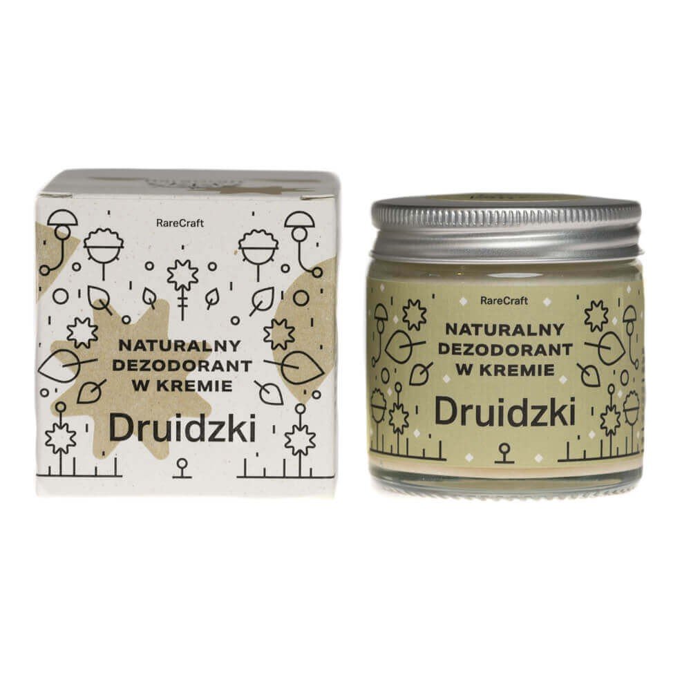 RareCraft RareCraft Naturalny dezodorant w kremie Druidzki - 60 ml RC-041