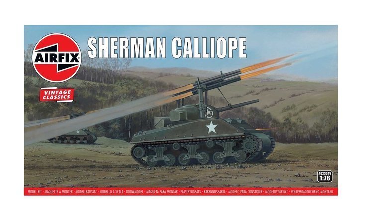 AirFix Sherman Calliope model do sklejania A02334V