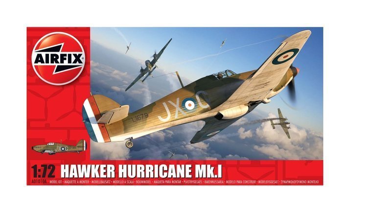 AirFix Model do sklejania Hawker Hurricane Mk.I