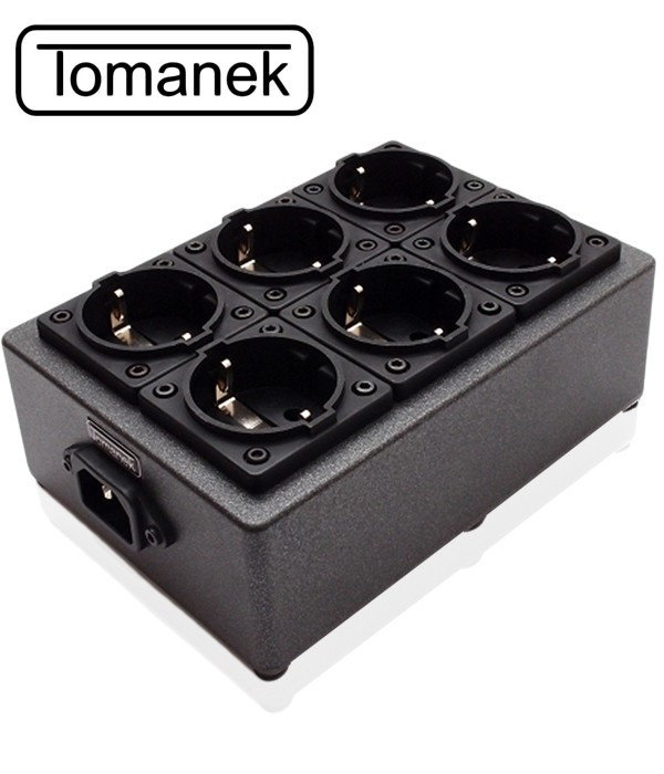 Tomanek TAP6 – Listwa zasilająca z filtrem - 6 gniazd ✦ SALON ✦ ZAPYTAJ O RABAT ✦ RATY 30x0%