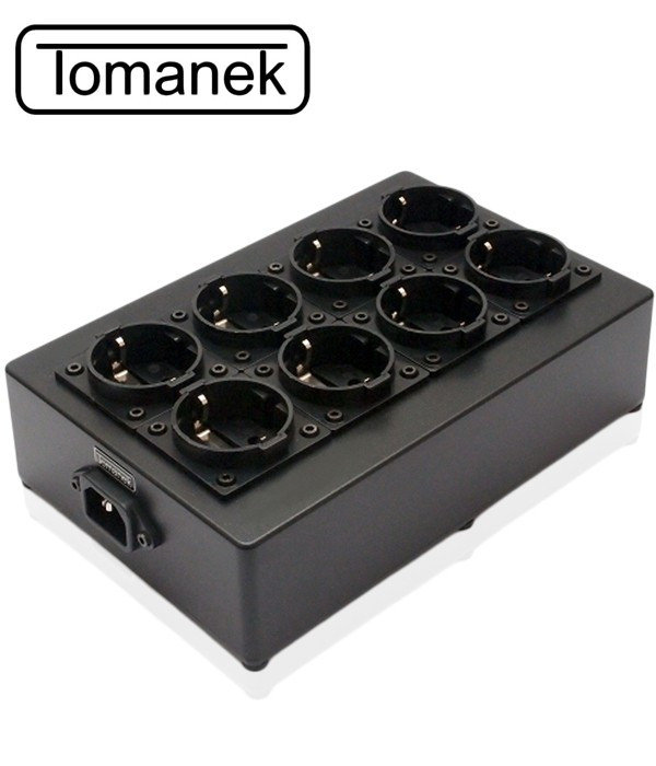 Tomanek TAP8 – Listwa zasilająca z filtrem - 8 gniazd ✦ SALON ✦ ZAPYTAJ O RABAT ✦ RATY 30x0%