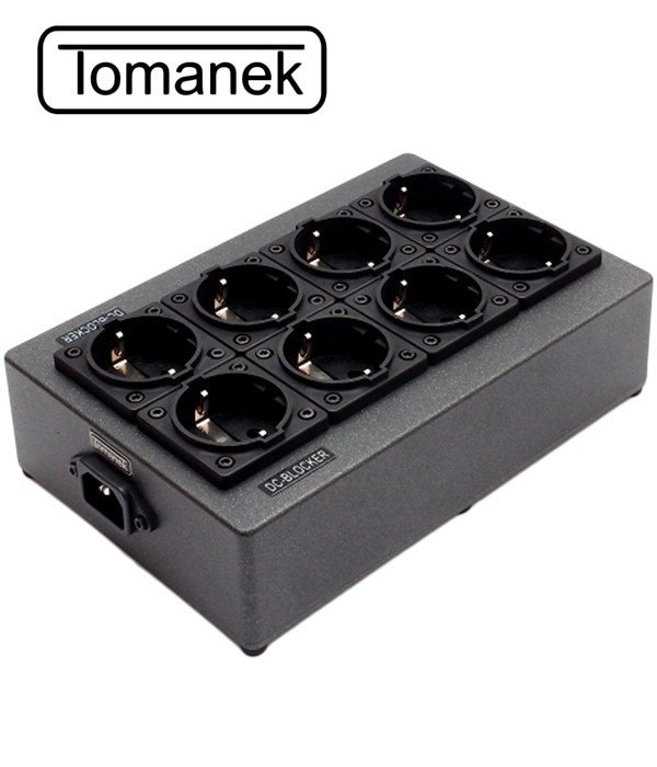 Tomanek TAP8+ – Listwa zasilająca z filtrem i DC Blocker - 8 gniazd ✦ SALON ✦ ZAPYTAJ O RABAT ✦ RATY 30x0%