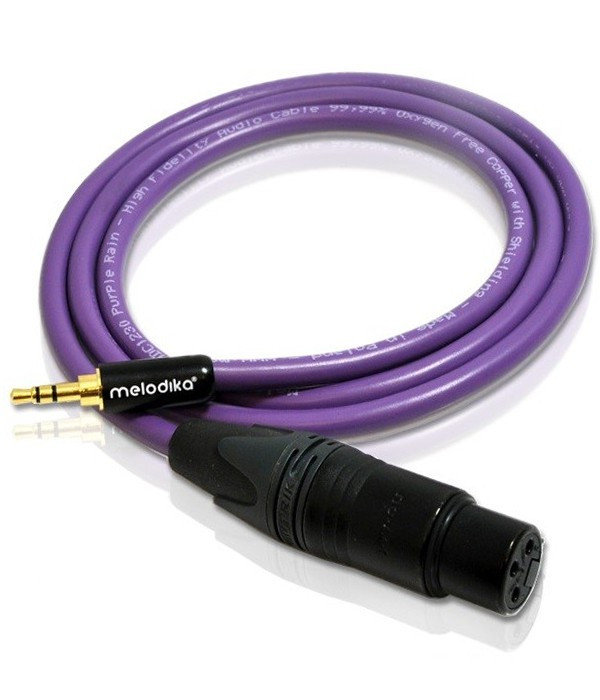 Zdjęcia - Kabel Salon Professional  mini-Jack 3.5mm - XLR 3pin Melodika MDMJX10 1m 1m ✦ SALON ✦ ZAPYTAJ 