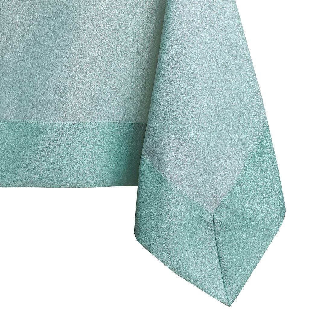 Miętowozielony obrus AmeliaHome Empire Mint, 140x260 cm