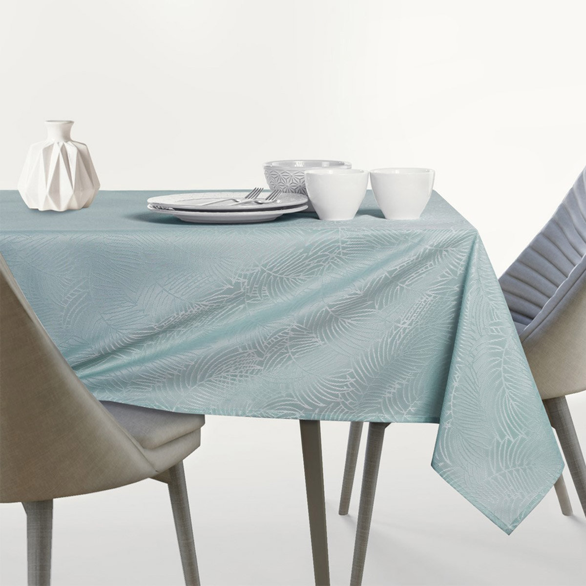 AmeliaHome AmeliaHome - Obrus plamoodporny Miętowy GAIA 130x130 cm