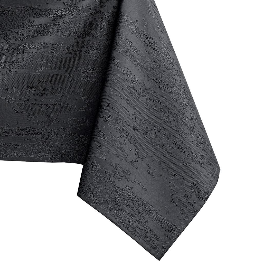 AmeliaHome AmeliaHome - Obrus plamoodporny Ciemnoszary VESTA 140x450 cm