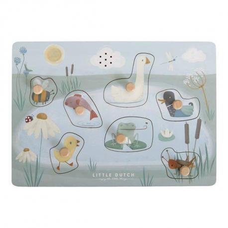 Little Dutch Little Dutch - Little Dutch Puzzle Dźwiękowe Little Goose Ld4755