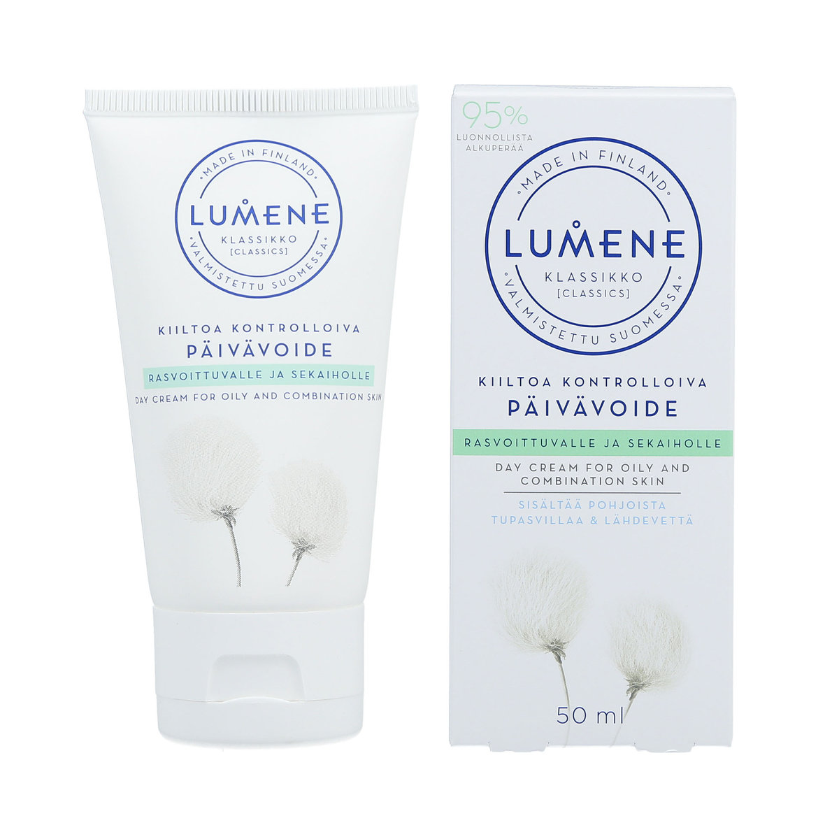 Фото - Крем і лосьйон Lumene  KLASIKKO - Day Cream For Oily And Combination Skin - Odżywczy kre 