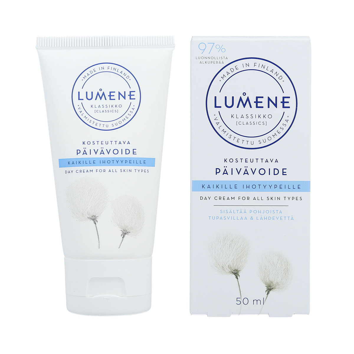 Lumene KLASSIKKO - Moisturizing Day Cream - Nawilżający krem na dzień do każdego typu cery