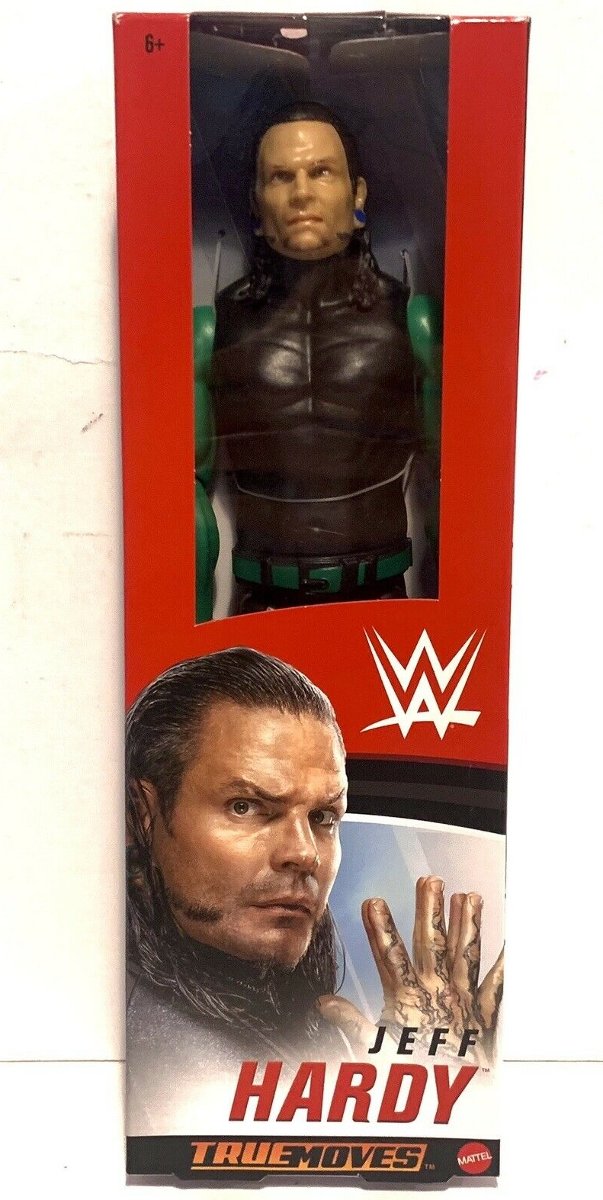 Mattel, figurka kolekcjonerska Wwe Jeff Hardy True Moves, Glc55