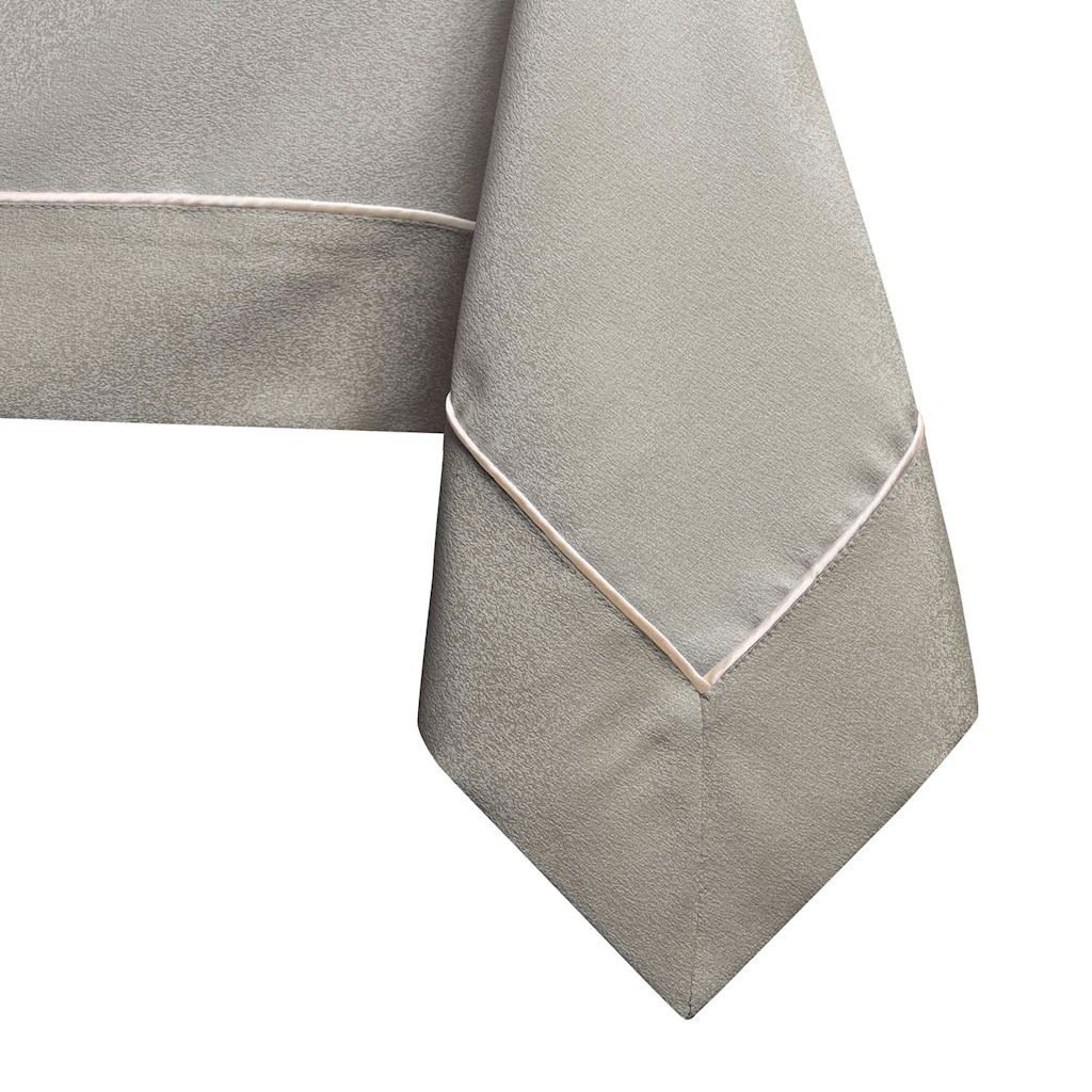 Obrus Empire Cappuccino Gładki Klasyczny 140x200 AmeliaHome - TCLOTH/AH/EMPIRE/BRD/PPG/CAPPUCCINO/140X200