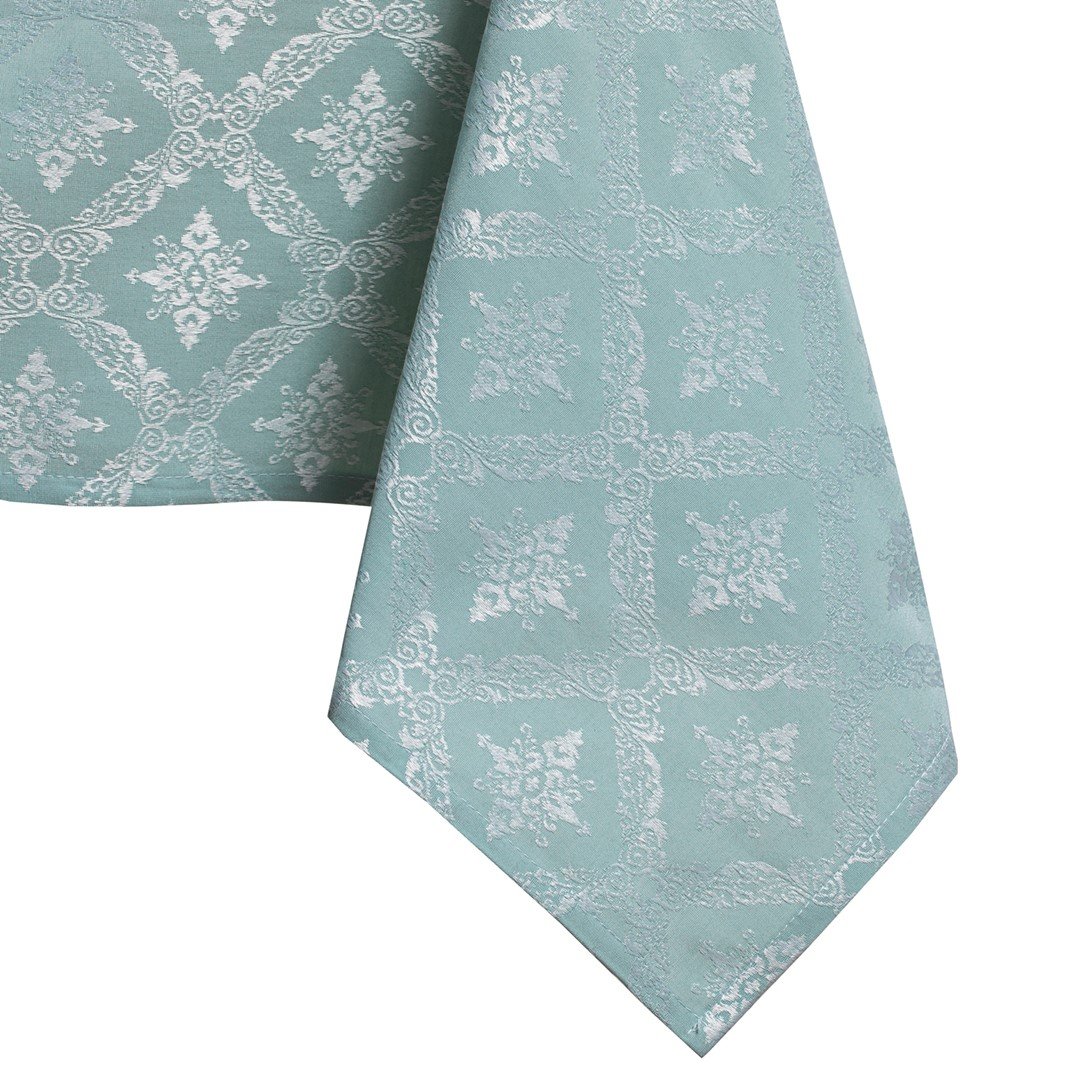 Obrus Maya Miętowy Drukowany Klasyczny 150x220 owal DecoKing - TCLOTH/DK/MAYA/HMD/MINT/O150X220