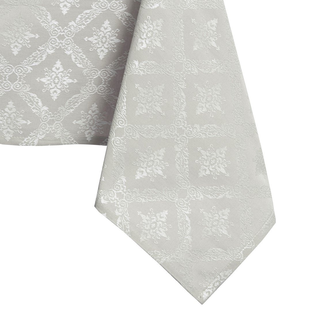 Obrus Maya Beżowy Drukowany Klasyczny 160x220 owal DecoKing - TCLOTH/DK/MAYA/HMD/LIGHTBEIGE/O160X220
