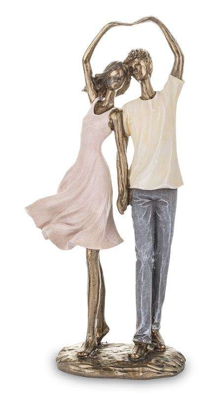 Figurka PIGMEJKA Para zakochanych, 29x16x8,5 cm