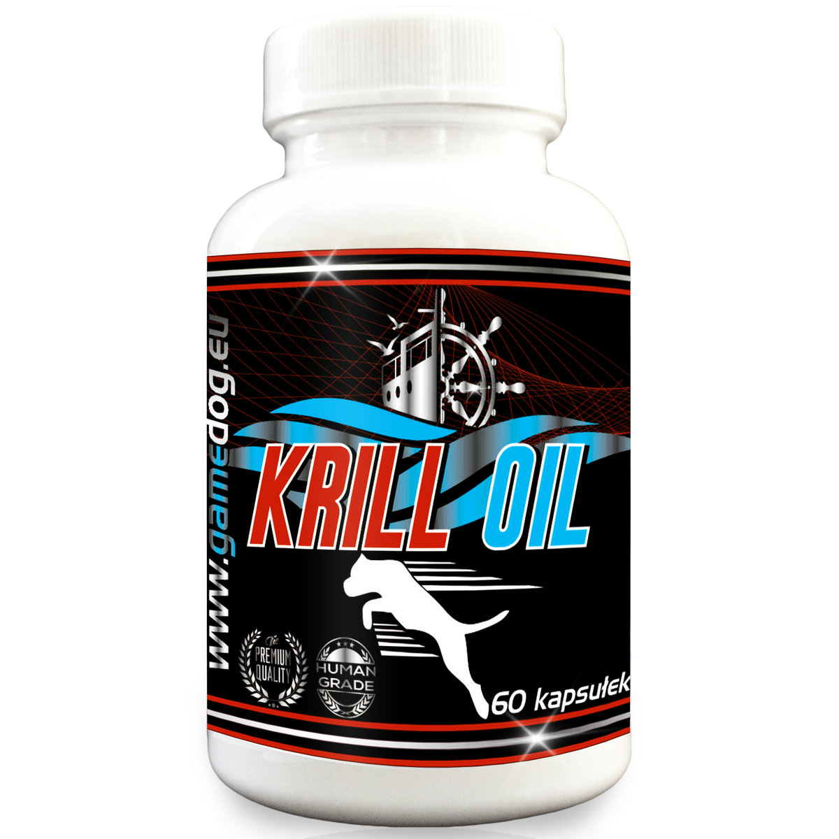 Game Dog Game Dog Krill Oil olej z kryla 60 kaps 457