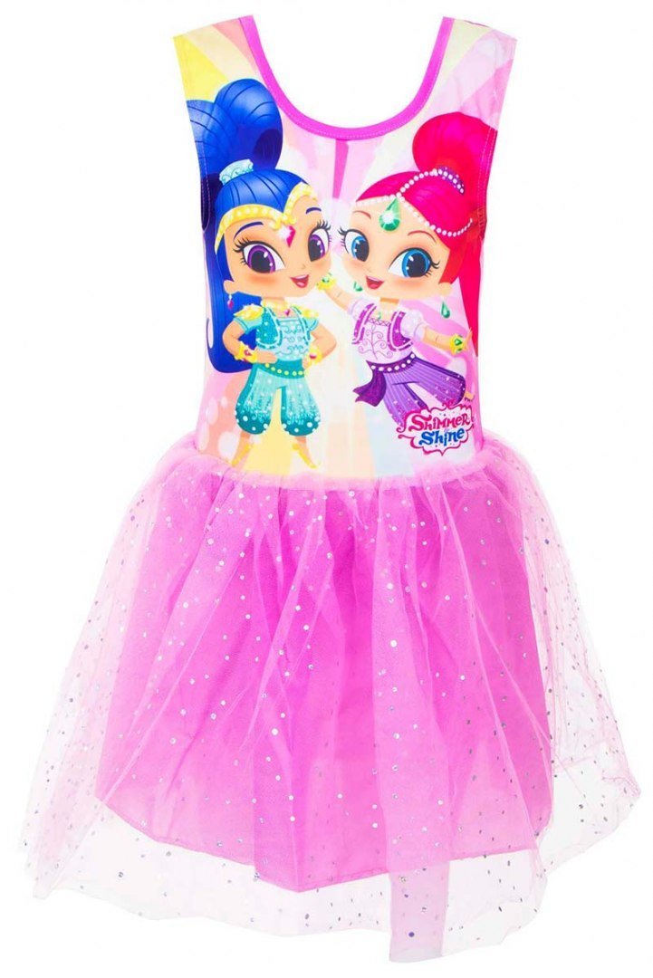 Shimmer Shine Tiulowa Sukienka Dziecięca R104