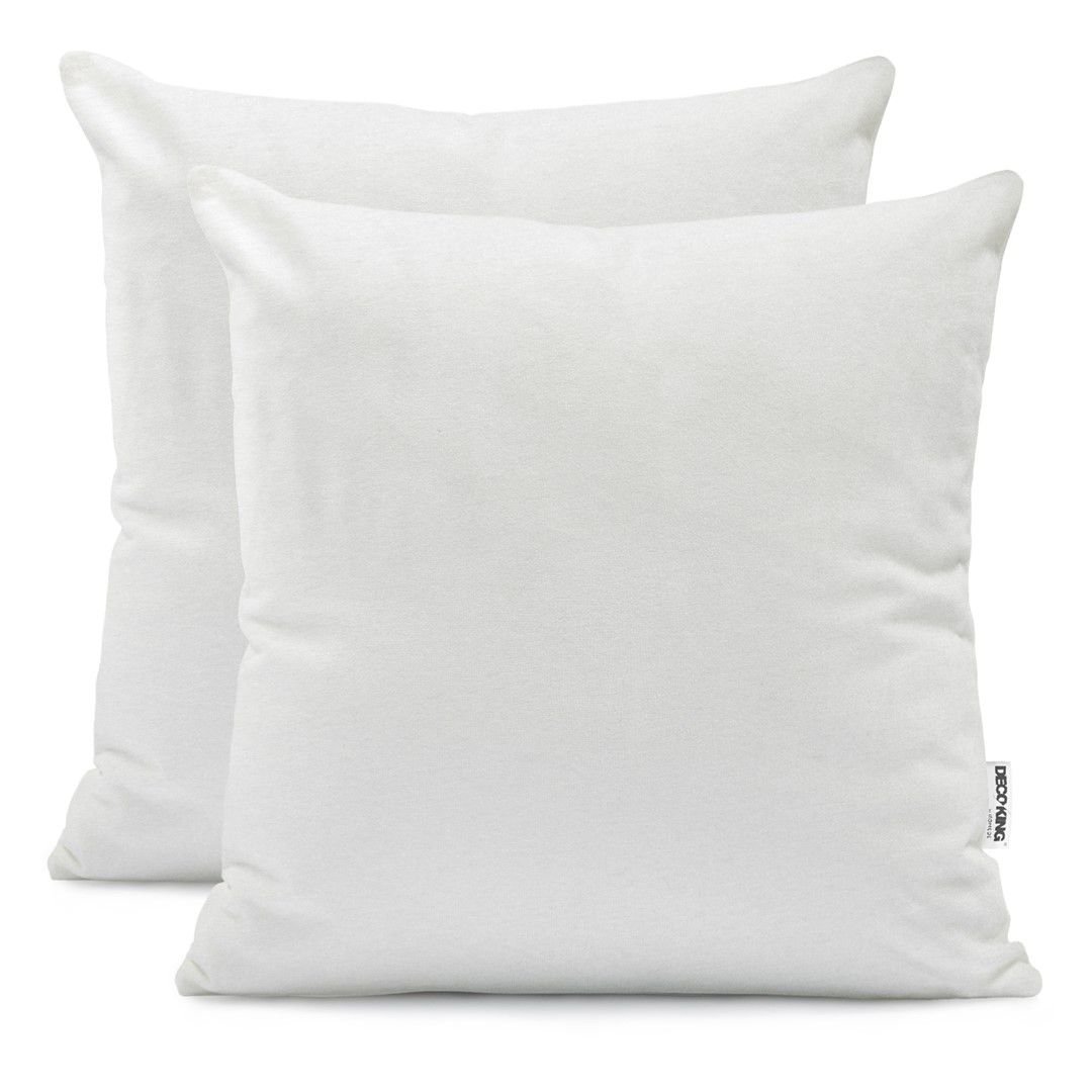 Poszewka na poduszkę DECOKING Amber, perłowy, 50x50 cm, 2 szt.