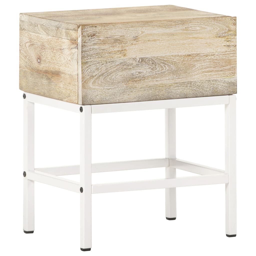 vidaXL Stolik nocny, 40x30x50 cm, lite drewno mango 320920
