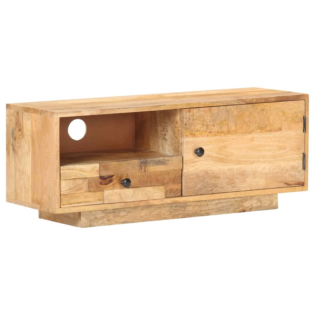vidaXL Szafka pod TV, 90x30x35 cm, lite drewno mango 320466