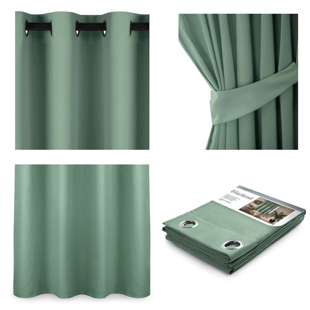 Amelia Home Zasłona Blackout 140x175 BLACKOUT/EYE/MI/175