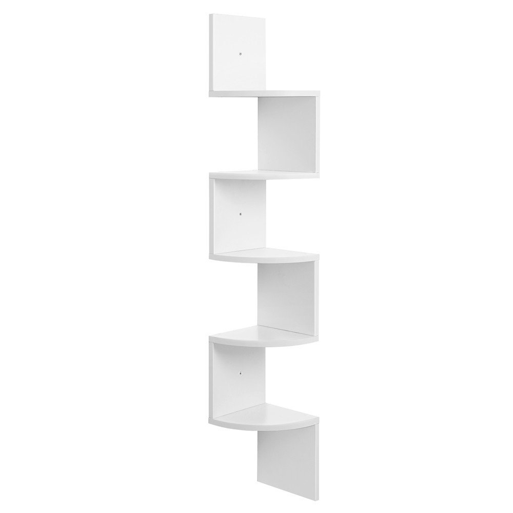Regał na książki SONGMICS, biały, 20x20x127,5 cm