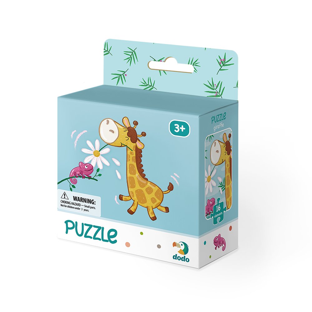 Moje Pierwsze Puzzle Żyrafa 16 elementów 3 latka