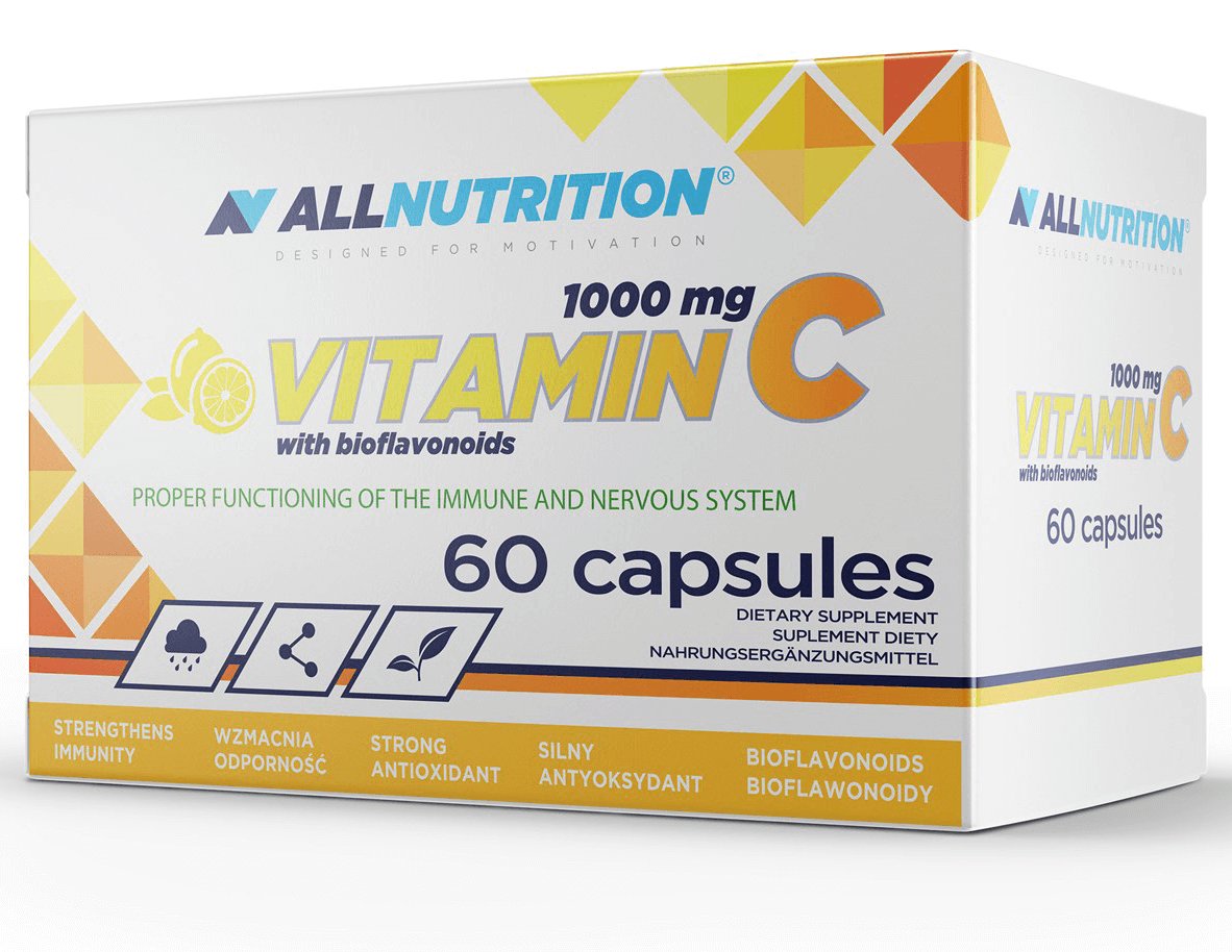 123ratio ALLNUTRITION Vitamin C 1000 + bioflawonoidy 60 kaps 3310321