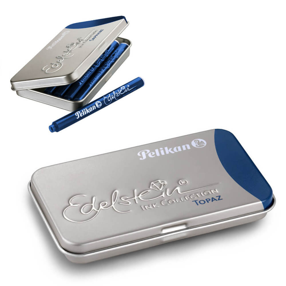 Pelikan NABOJE AtramentOWE EDELSTEIN DŁUGIE GTP/6 TOPAZ 339655